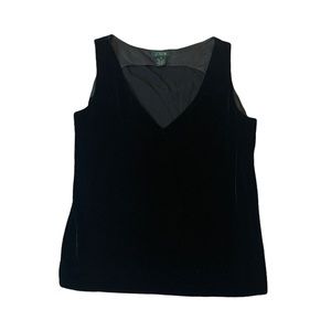 Vintage J CREW tank top (Velour)